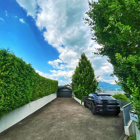 Luxury Loft On Top Of Villa Wilen With Tremendous Views By The Lake Sarnen Eksteriør billede